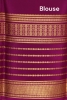Pure Multi Contrast Mysore Crepe Silk Saree